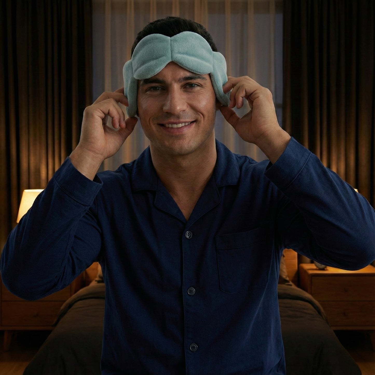 Sonaya Einschlafmaske mit sanftem Gewicht